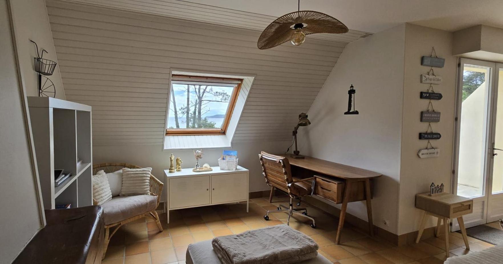 Maison Vue Mer Crozon - Jacuzzi - Sauna Extérieur photo