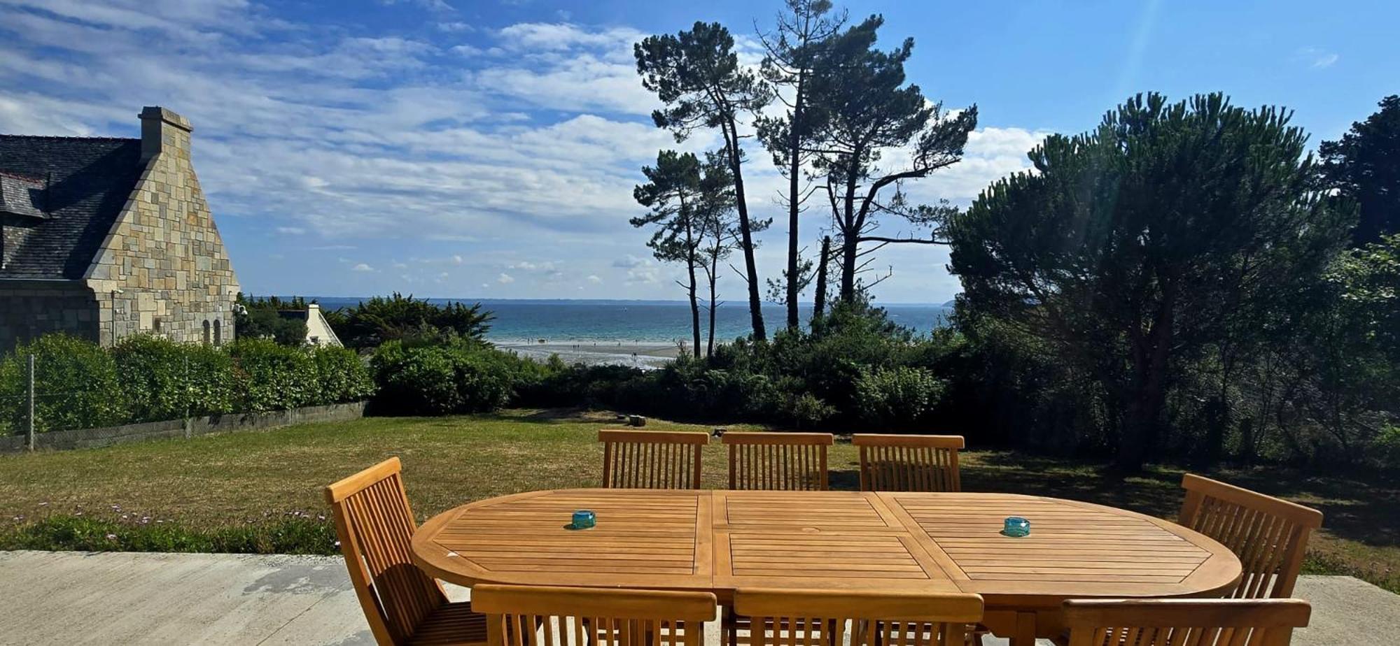 Maison Vue Mer Crozon - Jacuzzi - Sauna Extérieur photo